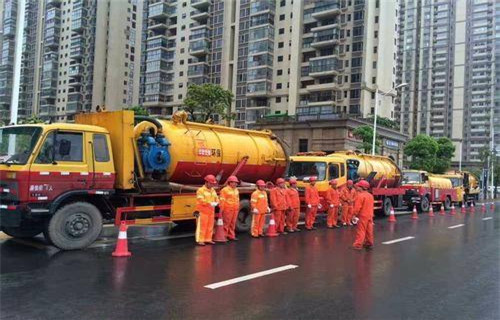 崇明市政管道清淤