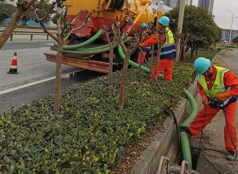 崇明市政管道清淤